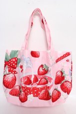 画像2: Angelic Pretty / Milky Berryミニエコトート  ピンク Y-26-09-02-043-AP-BG-SZ-ZY (2)