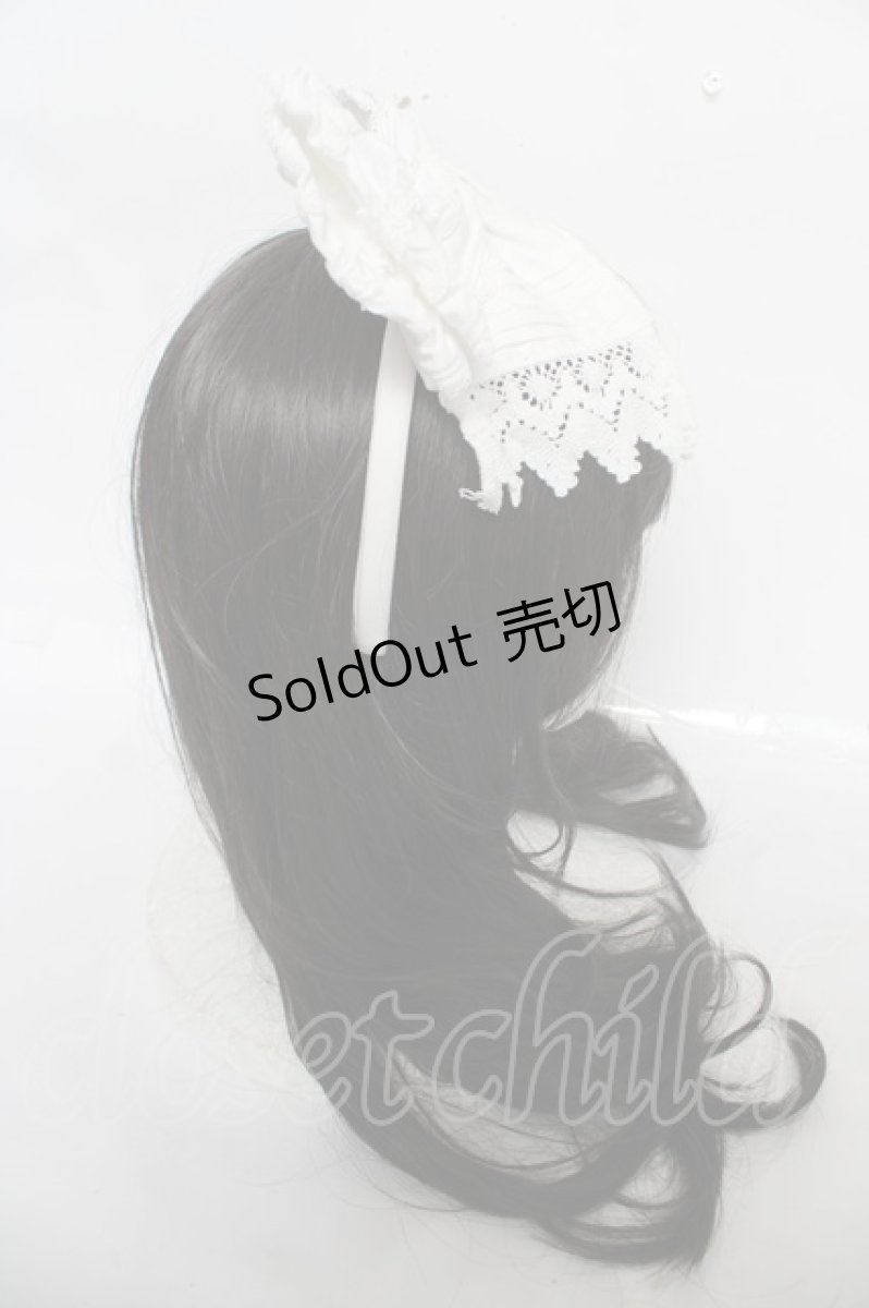 画像3: BABY, THE STARS SHINE BRIGHT / バラレースタックカチューシャ  白 Y-26-09-02-021-BA-AC-SZ-ZY (3)