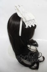 画像3: BABY, THE STARS SHINE BRIGHT / バラレースタックカチューシャ  白 Y-26-09-02-021-BA-AC-SZ-ZY (3)