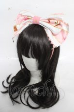 画像1: Angelic Pretty / Wonder Partyカチューシャ  ピンク Y-26-09-02-028-AP-AC-SZ-ZY (1)