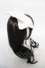 画像3: Angelic Pretty / リボン型ヘッドドレス  白 Y-26-09-02-033-AP-AC-SZ-ZY (3)
