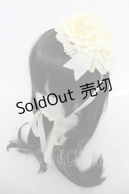 Preview of ローズガーデンヘッドドレス  アイボリー