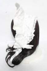 画像2: Angelic Pretty / ロマンティックハーフボンネット  白 Y-26-09-02-036-AP-AC-SZ-ZY (2)