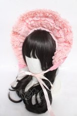 画像1: Angelic Pretty / ロマンティックハーフボンネット  ピンク Y-26-09-02-040-AP-AC-SZ-ZY (1)