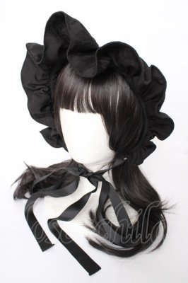 Preview of マノンローズ ボンネット  黒