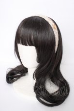 画像1: m petit by misako / NINA'S/ツイードカチューシャ  アイボリー Y-26-09-03-057-LO-AC-SZ-ZY (1)