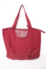 画像1: m petit by misako / NINA’Sコラボエコバッグ  ワイン Y-26-09-03-062-LO-BG-SZ-ZY (1)