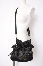 画像1: Maison de FLEUR / ダブルリボン2Wayトートバッグ F ブラック Y-26-09-03-067-LO-BG-SZ-ZY (1)