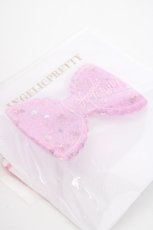 画像3: Angelic Pretty / きらめきリボンクリップ  ラベンダー Y-26-09-03-005-AP-AC-SZ-ZY (3)