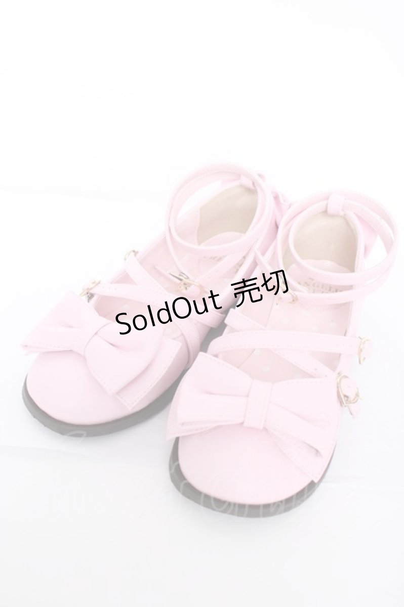 画像1: Angelic Pretty / Tea Partyシューズ S ピンク Y-26-09-03-081-AP-SH-SZ-ZY (1)
