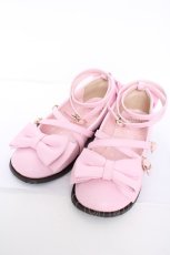 画像1: Angelic Pretty / Tea Partyシューズ S ピンク Y-26-09-03-081-AP-SH-SZ-ZY (1)
