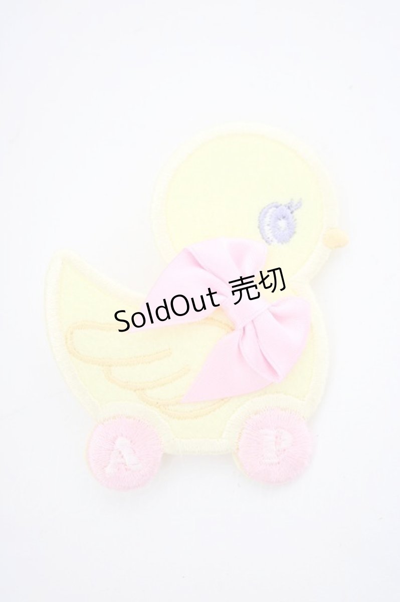 画像1: Angelic Pretty / ひよこちゃんToyワッペンクリップ  イエロー Y-26-09-03-009-AP-ZA-SZ-ZY (1)