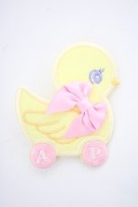 画像1: Angelic Pretty / ひよこちゃんToyワッペンクリップ  イエロー Y-26-09-03-009-AP-ZA-SZ-ZY (1)