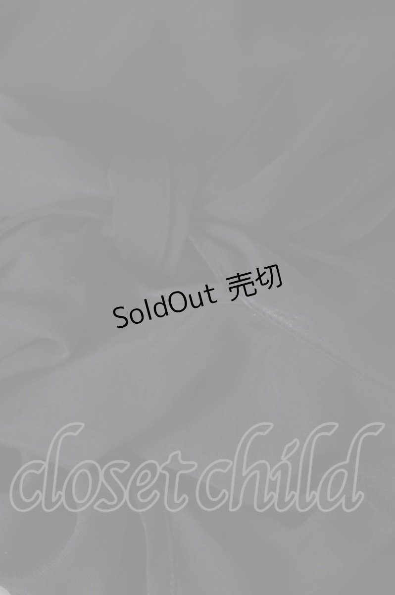 画像3: TRAVAS TOKYO / Bowtie blouse F ブラック Y-26-09-03-099-PU-BL-SZ-ZY (3)