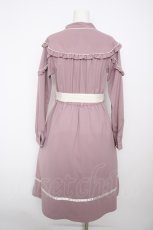 画像2: axes femme / プチフリルロングワンピース M ピンク Y-26-09-03-114-AX-OP-SZ-ZY (2)