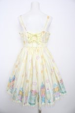 画像2: Angelic Pretty / Delicious Lemonadeジャンパースカート  イエロー Y-26-09-03-121-AP-OP-SZ-ZY (2)