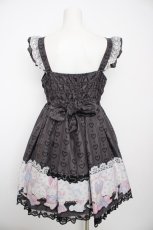 画像2: Angelic Pretty / ふわふわtoysジャンパースカート  黒 Y-26-09-03-122-AP-OP-SZ-ZY (2)