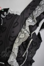 画像6: Angelic Pretty / ふわふわtoysジャンパースカート  黒 Y-26-09-03-122-AP-OP-SZ-ZY (6)