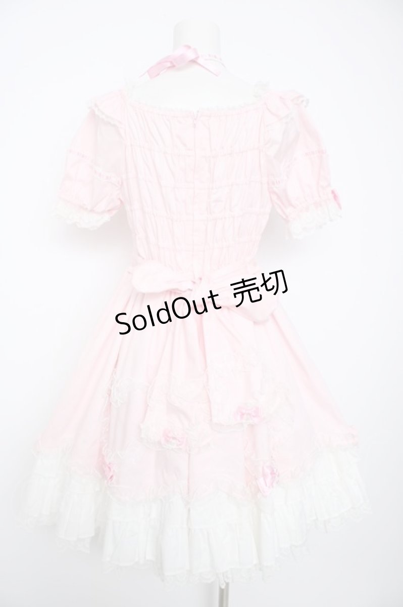 画像2: Angelic Pretty / Symphony Heartワンピース  ピンク Y-26-09-03-124-AP-OP-SZ-ZY (2)
