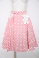 画像1: Angelic Pretty / Milkshakeドットサーキュラースカート  ピンク Y-26-09-03-131-AP-SK-SZ-ZY (1)