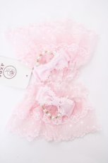 画像1: axes femme kawaii / ファンシーリボンお袖留め  ピンク Y-26-09-03-023-AX-ZA-SZ-ZY (1)