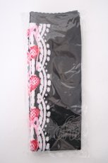 画像1: Angelic Pretty / Decoration Strawberryオーバーニー  ブラック Y-26-09-03-026-AP-ZA-SZ-ZY (1)