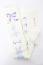 画像1: Angelic Pretty / Moco moco Bunnysオーバーニー  イエロー Y-26-09-03-027-AP-ZA-SZ-ZY (1)
