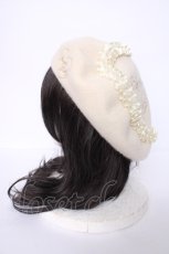 画像2: Angelic Pretty / 配色Frill Heartベレー  アイボリー Y-26-09-03-047-AP-AC-SZ-ZY (2)
