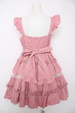 画像2: Angelic Pretty / Melody Frillジャンパースカート  濃ピンク Y-26-09-04-050-AP-OP-SZ-ZY (2)