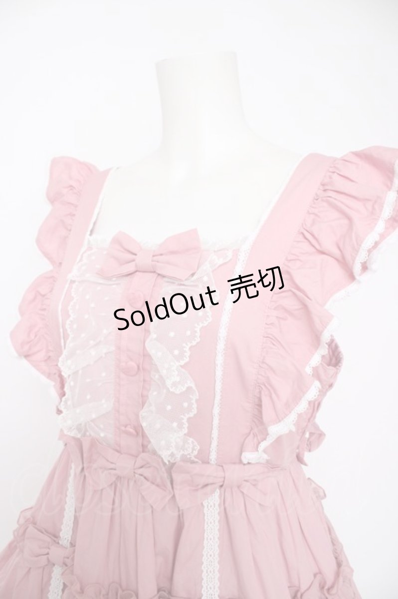 画像3: Angelic Pretty / Melody Frillジャンパースカート  濃ピンク Y-26-09-04-050-AP-OP-SZ-ZY (3)