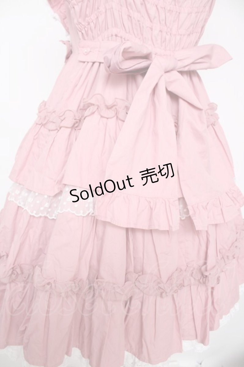 画像6: Angelic Pretty / Melody Frillジャンパースカート  濃ピンク Y-26-09-04-050-AP-OP-SZ-ZY (6)