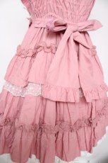 画像6: Angelic Pretty / Melody Frillジャンパースカート  濃ピンク Y-26-09-04-050-AP-OP-SZ-ZY (6)