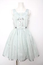 画像1: Angelic Pretty / Pretty Schoolジャンパースカート  ミント Y-26-09-04-058-AP-OP-HR-ZY (1)