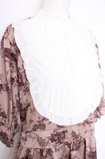画像3: m petit by misako / トワルドジュイワンピース 3L ピンク Y-26-09-04-085-LO-OP-SZ-ZY (3)