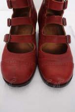 画像5: Jane Marple / 4ストラップシューズ M ボルドー Y-26-09-04-007-JM-SH-SZ-ZY (5)