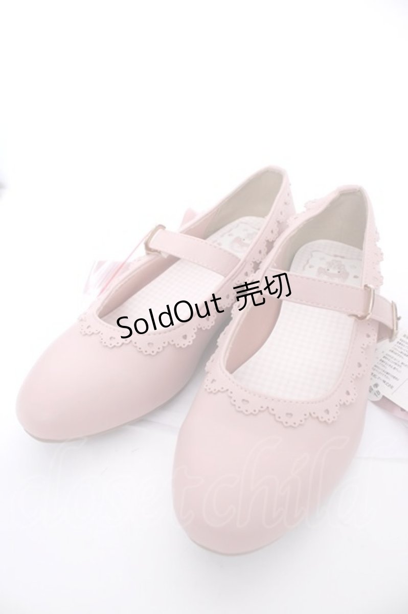 画像1: m petit by misako / サンリオキャラクターズコラボマイメロパンプス LL ピンク Y-26-09-04-010-LO-SH-SZ-ZY (1)