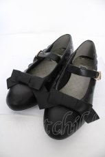 画像1: m petit by misako / サンリオキャラクターズコラボクロミパンプス LL 黒 Y-26-09-04-014-LO-SH-SZ-ZY (1)