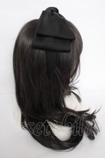 画像3: m petit by misako / リボンカチューシャ  黒 Y-26-09-04-027-LO-AC-SZ-ZY (3)