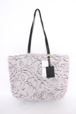 画像1: axes femme / バラファーバッグ  グレー Y-26-09-05-038-AX-BG-SZ-ZY (1)
