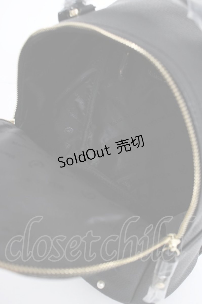 画像3: Maison de FLEUR / 新宿限定パールリボンリュック F ブラック Y-26-09-05-048-LO-BG-SZ-ZY (3)