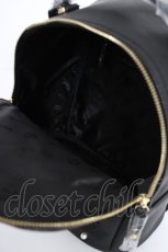 画像3: Maison de FLEUR / 新宿限定パールリボンリュック F ブラック Y-26-09-05-048-LO-BG-SZ-ZY (3)