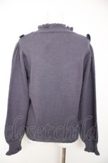 画像2: axes femme / ヨーク切り替えニットプル M グレー Y-26-09-05-062-AX-TO-SZ-ZY (2)