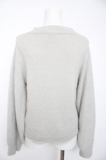 画像2: axes femme / ステラート刺繍フェザーニット F グレー Y-26-09-05-071-AX-TO-SZ-ZY (2)