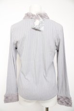 画像2: axes femme / ファースタンドインナープルオーバー M グレー Y-26-09-05-077-AX-TO-SZ-ZY (2)