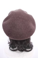 画像3: m petit by misako / リボンバスクベレー 57.5cm 茶 Y-26-09-05-007-LO-AC-SZ-ZY (3)