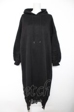 画像1: axes femme / パーカーワンピース M 黒 Y-26-09-05-092-AX-OP-SZ-ZY (1)