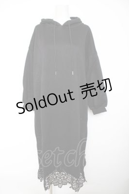 Preview of パーカーワンピース M 黒