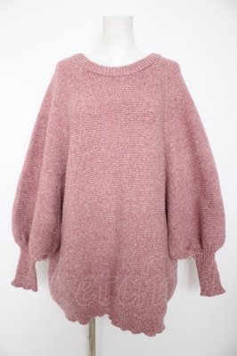 Preview of 2wayメランジニット F ピンク