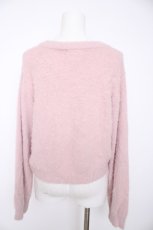 画像2: m petit by misako / MSKリボンカーディガン L 中桃 Y-26-09-05-131-LO-TO-SZ-ZY (2)