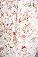 画像3: PINK HOUSE / パフュームプリントサロペットスカート F ベージュ Y-26-09-05-186-LO-SK-SZ-ZY (3)